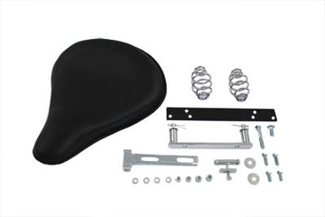 47-0135 - Black Leather Solo Seat and Mount Kit
