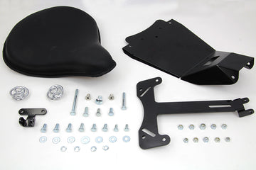 47-0147 - Black Leather Solo Seat and Mount Kit