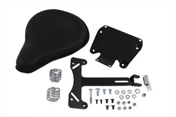 47-0149 - Black Leather Solo Seat and Mount Kit