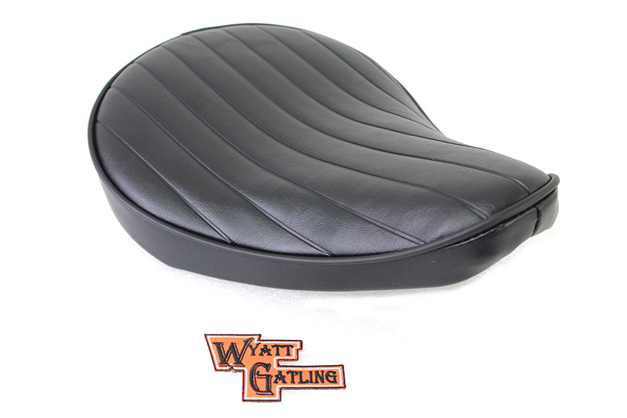 47-0368 - Black Tuck and Roll Solo Seat Small