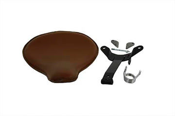 47-0605 - Brown Leather Velo Racer Solo Seat Kit