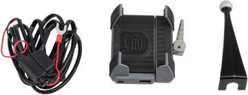 4402-0595 - CIRO Premium Holder W/Charger - '96-'13 FLHT 50216