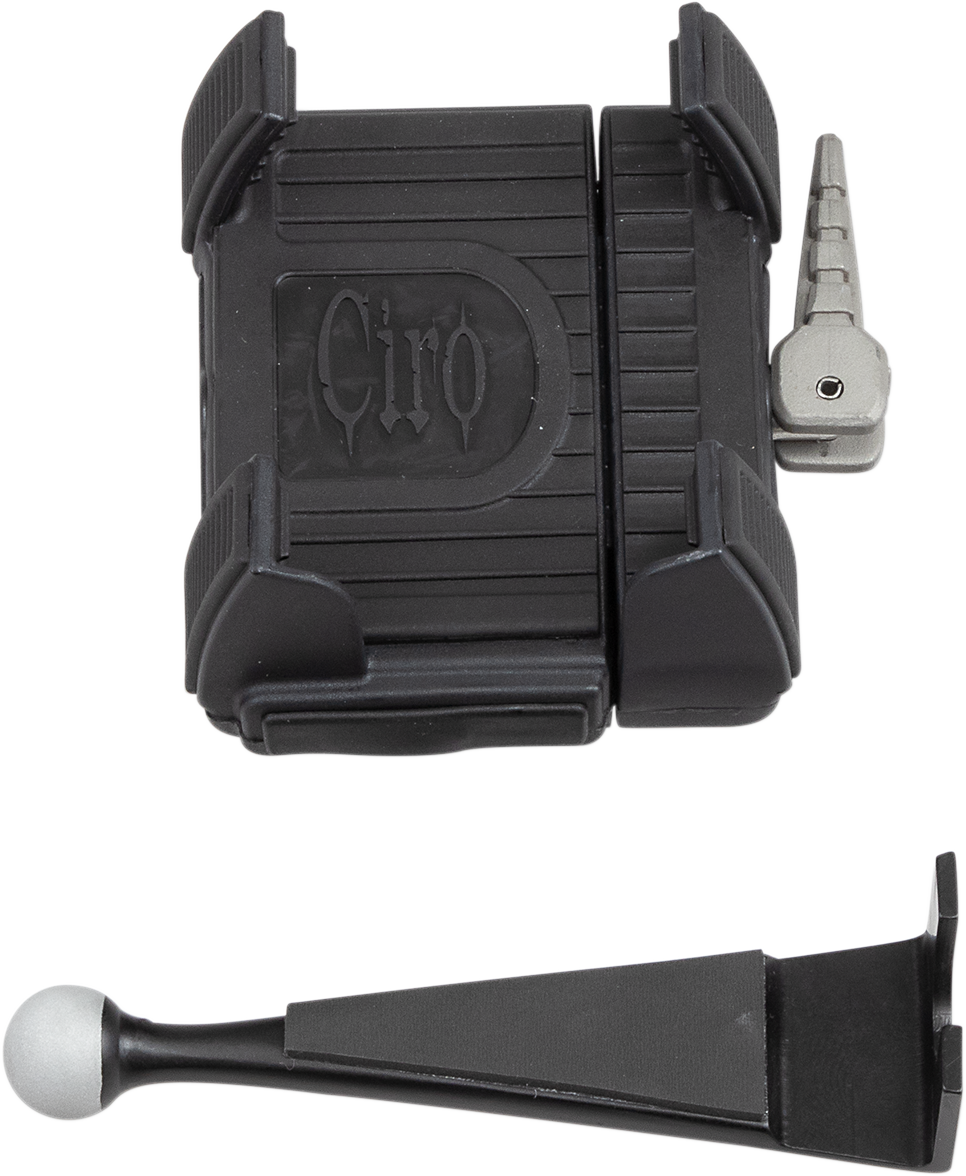 4402-0604 - CIRO Smartphone/GPS Holder - w/o Charger - Black 50316
