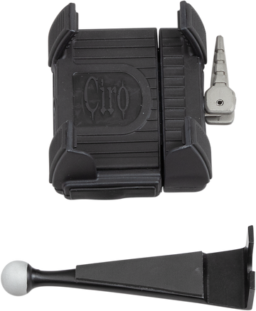 4402-0604 - CIRO Smartphone/GPS Holder - w/o Charger - Black 50316