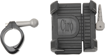 4402-0603 - CIRO Smartphone/GPS Holder - w/o Charger - Black 50315