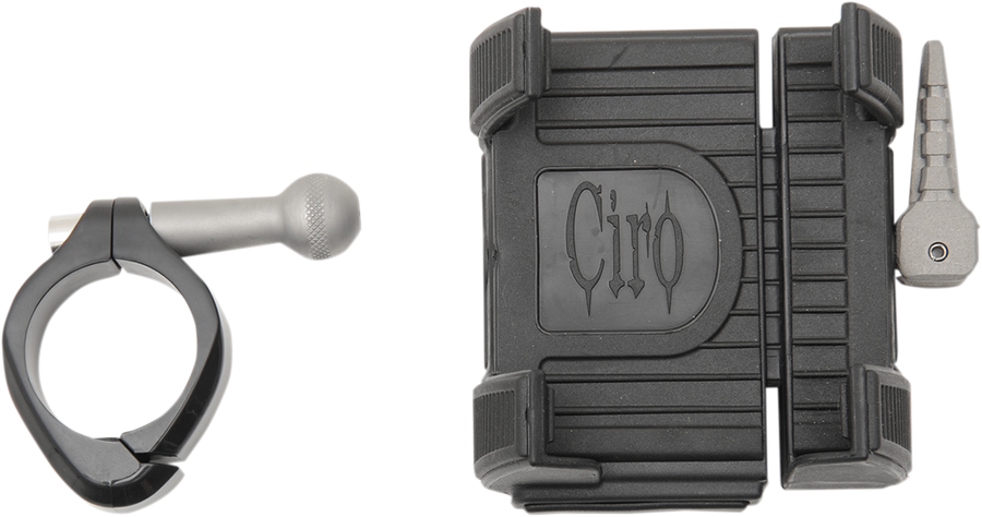 4402-0603 - CIRO Smartphone/GPS Holder - w/o Charger - Black 50315