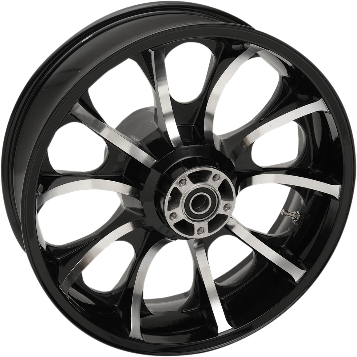 0202-2105 - COASTAL MOTO Rear Wheel - Largo 3D - Single Disc/ABS - Bla ...
