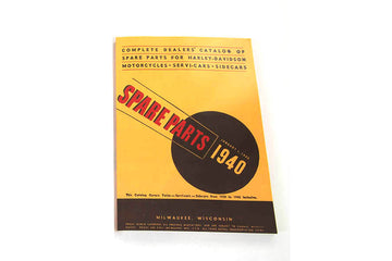 48-0474 - 1930-1940 Big Twin Spare Parts Book