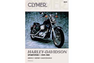 48-0587 - Clymer Repair Manual for 1959-1985 XL
