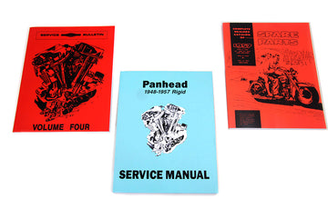 48-0943 - 1948-1957 Panhead Book Set