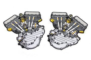 48-1167 - Panhead Motor Patch Set