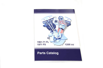 48-1382 - Spare Parts Book for 1961-1971 Big Twins