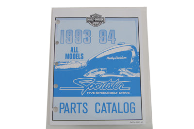 48-1591 - Factory Spare Parts Manual for 1993-1994 XL