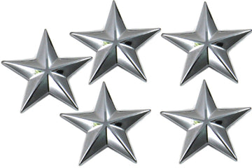 48-1893 - Chrome Decorative Star Studs