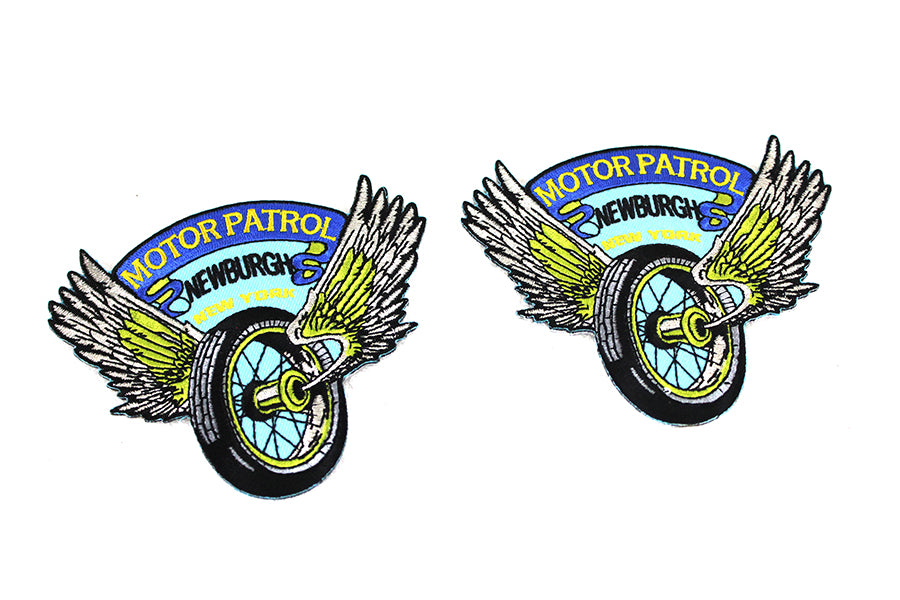 48-2178 - Police Motor Patrol Newburgh, NY Patches