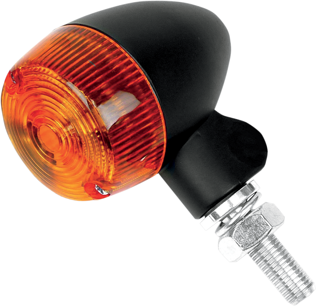 2040-1162 - K&S TECHNOLOGIES Marker Light - Single Filament - Black/Amber - Style 1 25-8320BK