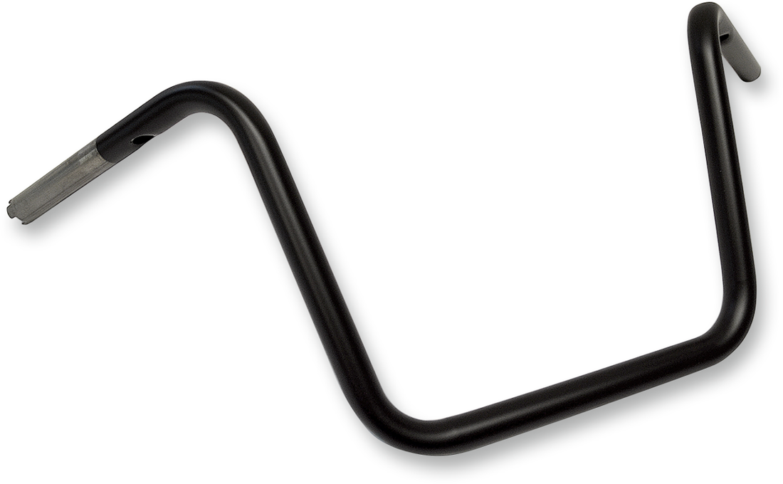 0601-3490 - DRAG SPECIALTIES Handlebar - Ape Hanger - 12" - TBW - Flat Black 0601-3490