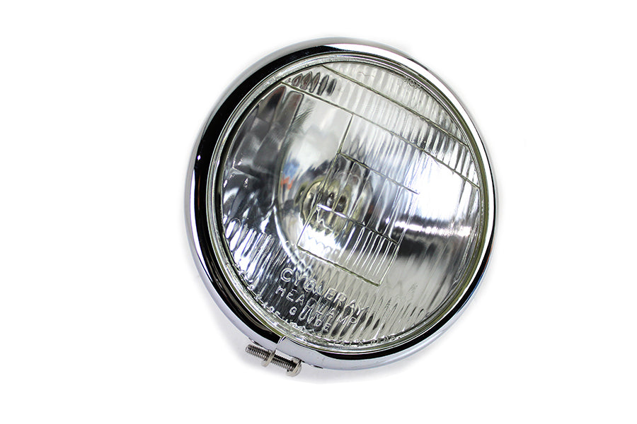 49-1781 - 6-1/2  Round Headlamp Black