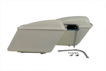 49-2800 - Fiberglass White Saddlebag Set