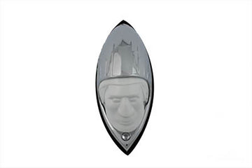 49-4021 - Replica Indian Face Front Fender Lamp