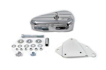 50-0604 - Chrome Right Side Tool Box and Mount Kit