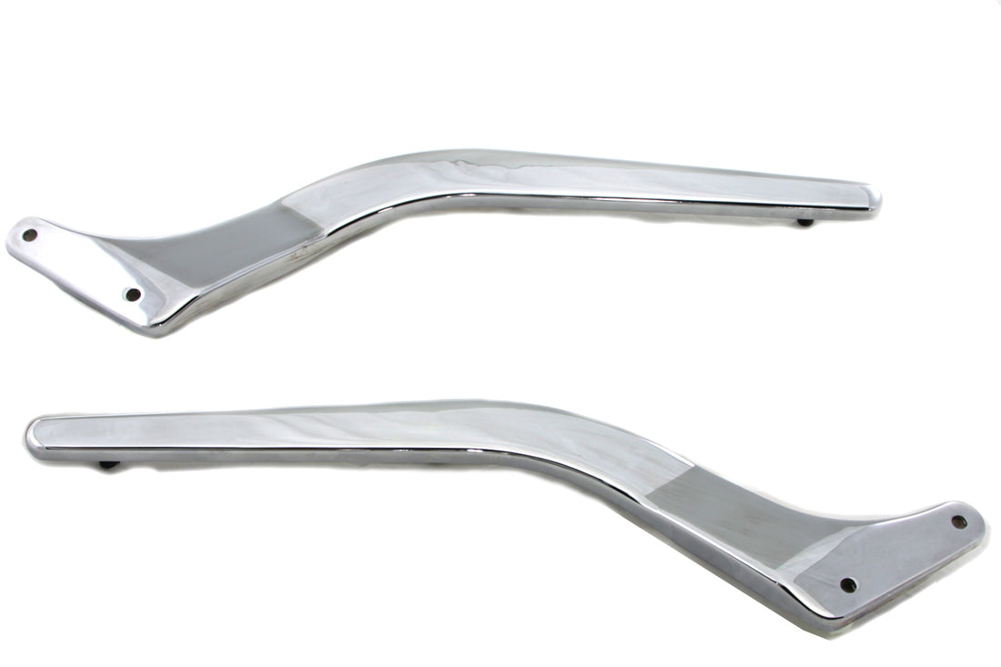 50-0651 - Rear Fender Strut Set Smooth Chrome