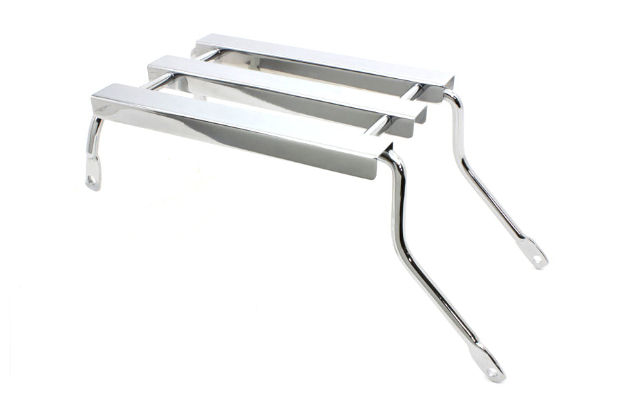 50-2074 - Wyatt Gatling Chrome Retro Luggage Rack