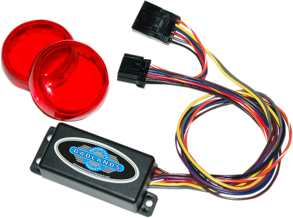 2050-0024 - BADLANDS Plug-In Illuminator with Red Lenses - XL ILL-04-RL-C