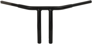 0601-4278 - DRAG SPECIALTIES Handlebar - T-Bar - Buffalo - 10" - TBW - Black 0601-4278