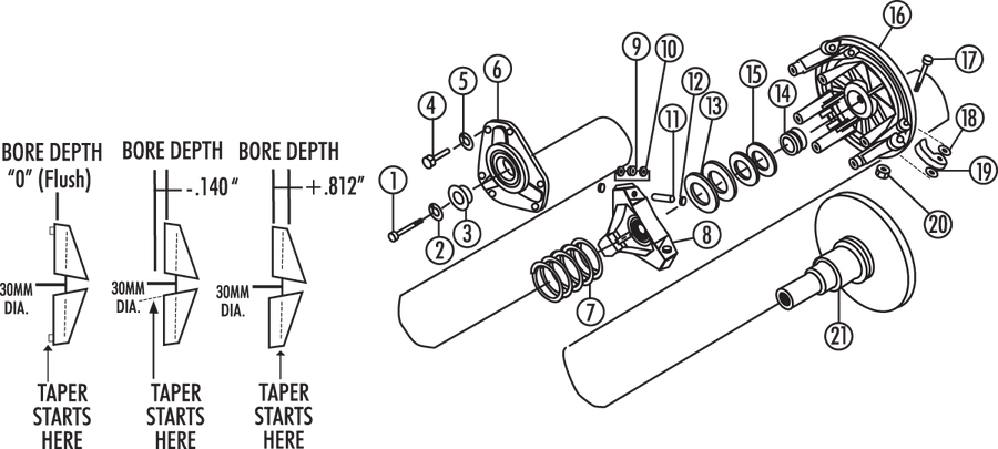 COMET Roller Kit 204360A