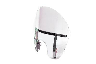 51-0357 - Switchblade Detachable Clear Chopped Windshield