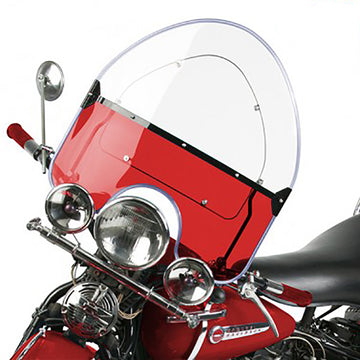 51-0376 - National Cycle Spring Fork Windshield Red