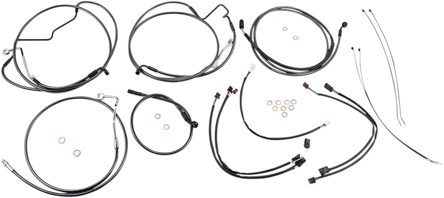 0662-0504 - MAGNUM Control Cable Kit - Black Pearl* 487411