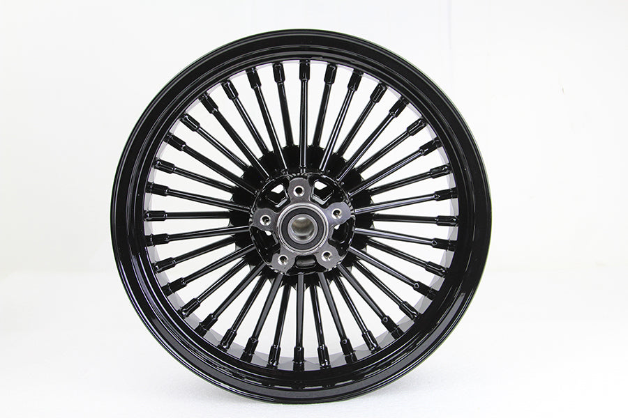 52-0000 - 16 x 3.5  x 36 Spoke Uni-Wheel Black