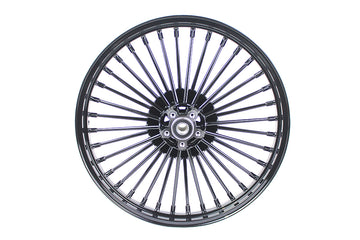 52-0002 - 21  Front Spoke Wheel Black