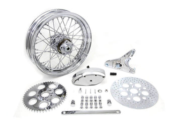 52-0601 - 16  x 3.00  Rear Wheel Kit with Caliper Chrome