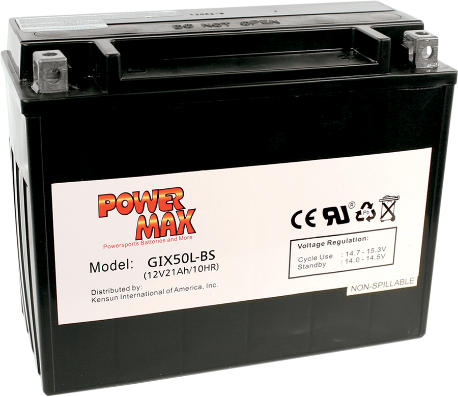 2113-0222 - POWER MAX Battery - GIX30L GIX30L-BS