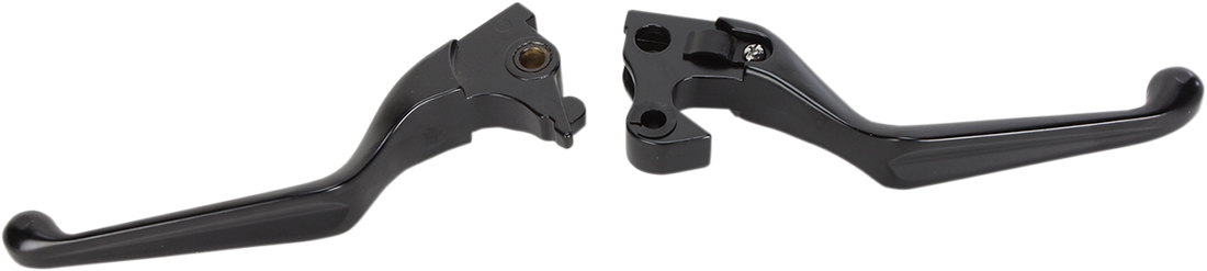 0610-0795 - DRAG SPECIALTIES Lever Set - Black H07-0592MB