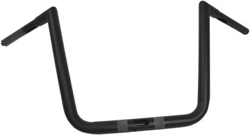 0601-4048 - LA CHOPPERS Handlebar - Hefty Twin Peaks - 13" - Flat Black LA-7312-63M