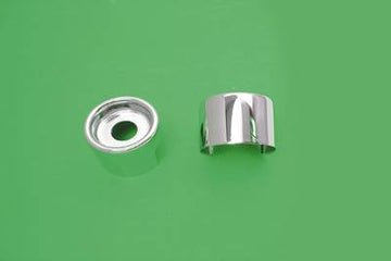 54-0124 - Upper Shock Stud Covers Chrome Tall Style