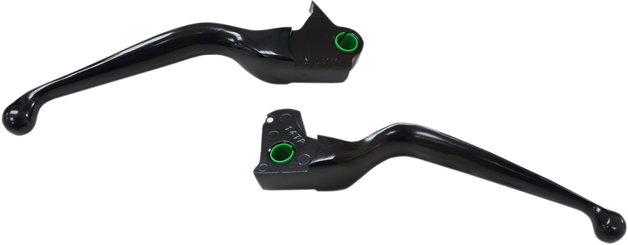 0610-1983 - DRAG SPECIALTIES Lever Set - Black H07-0596MB