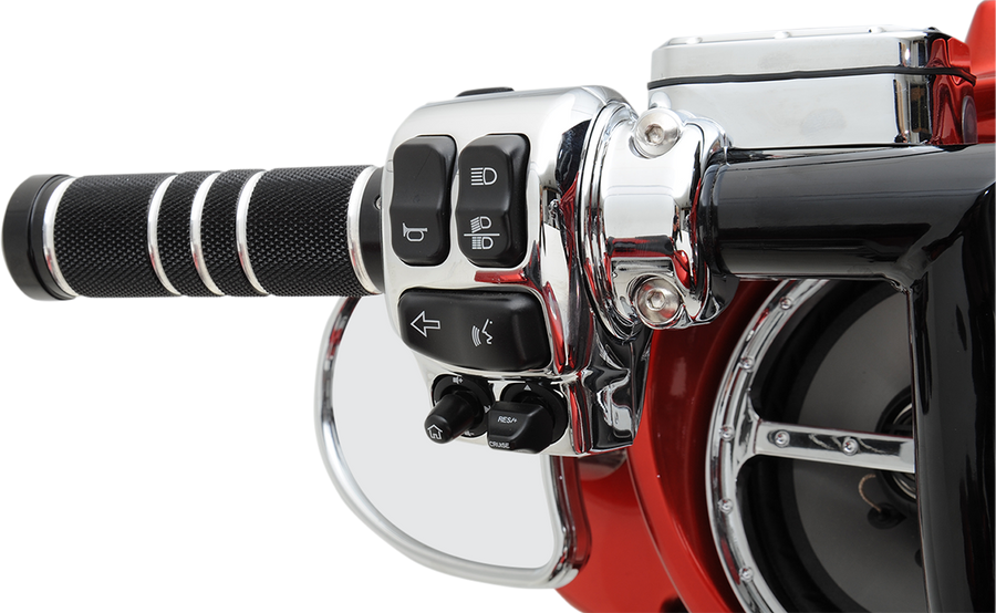 DRAG SPECIALTIES Switch Housing - Chrome H07-0772-A