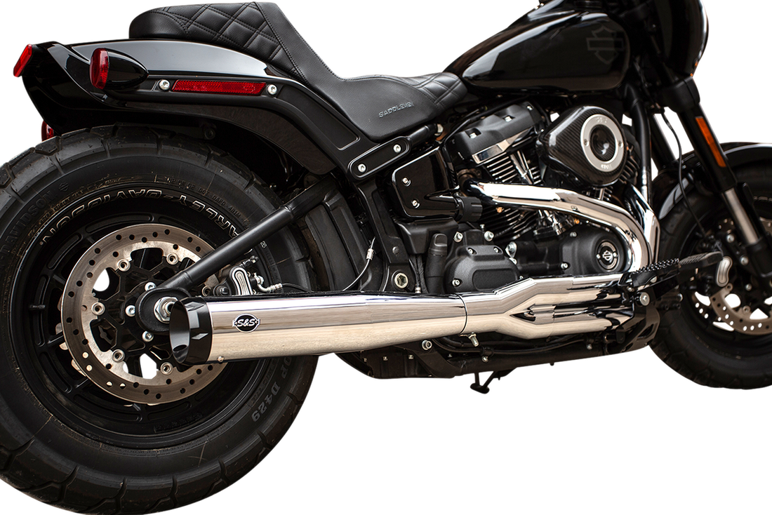 1800-2400 - S&S CYCLE Super Street 2:1 Exhaust System - Chrome 550-0790