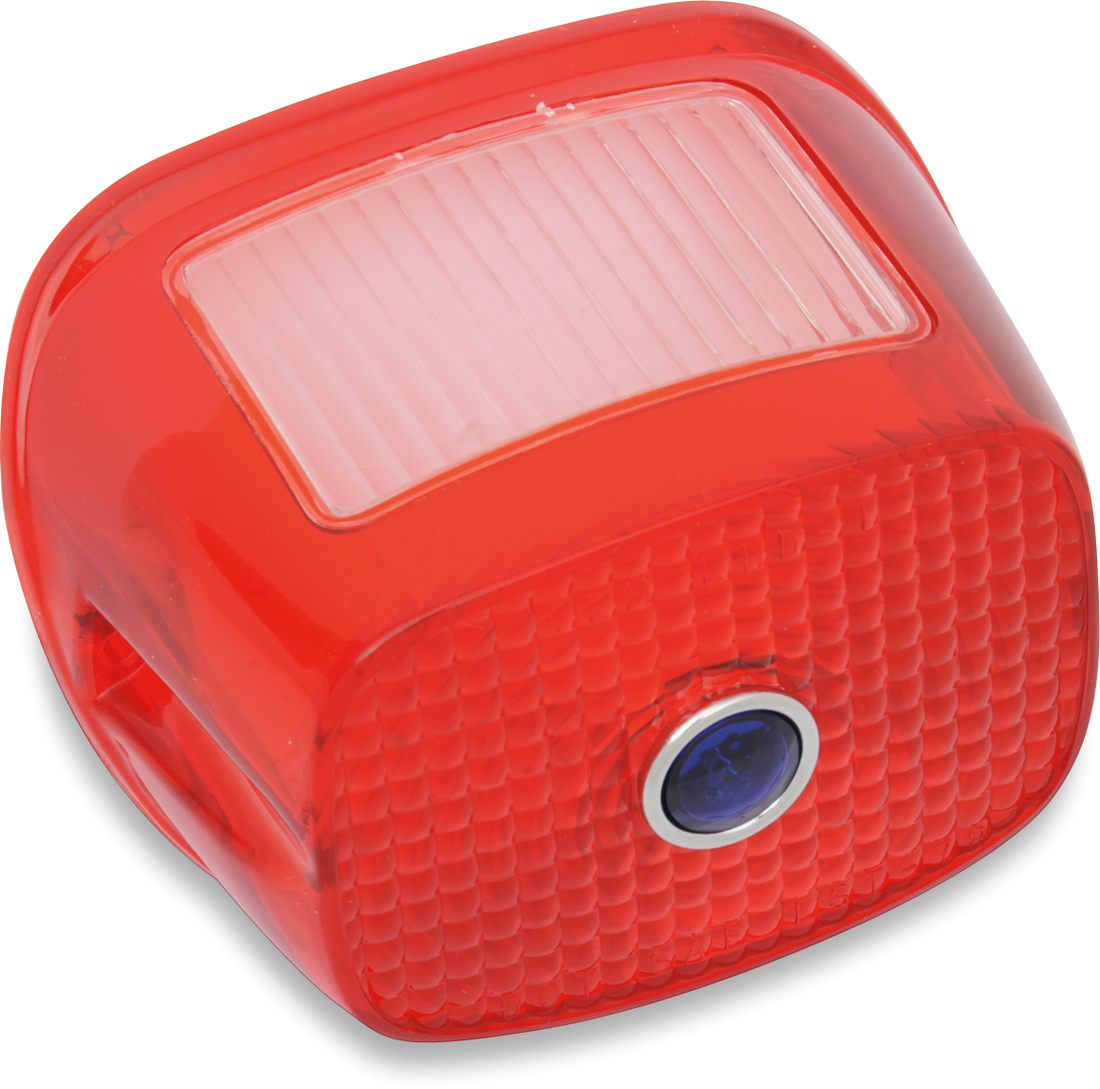LHD-1-B - CHRIS PRODUCTS Taillight Lens 73-98 FX XL - Blue Dot LHD1B