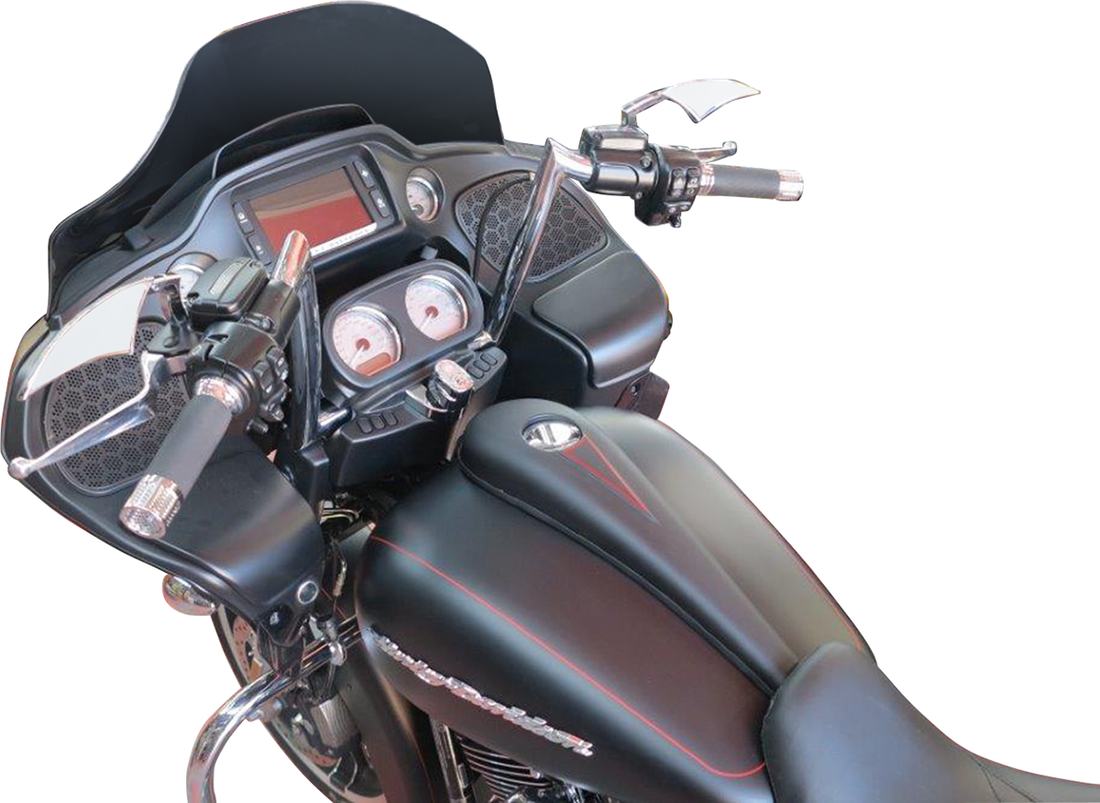 Bagger Nation 2201-0188 - PAUL YAFFE BAGGER NATION Steel Dash Kit for 6-Gallon Tank ...