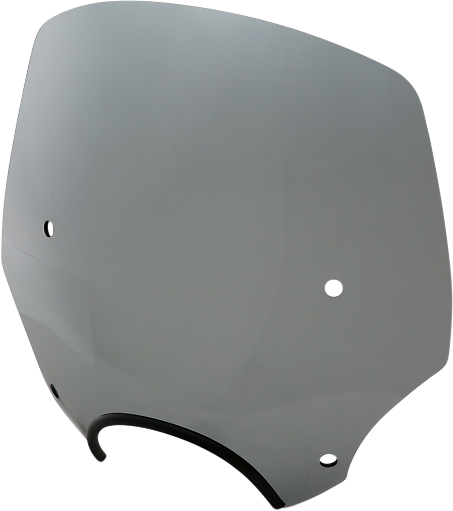 2311-0066- MEMPHIS SHADES El Paso Windshield - 15" - 7" Headlight Cutout - Black Smoke MEP5243