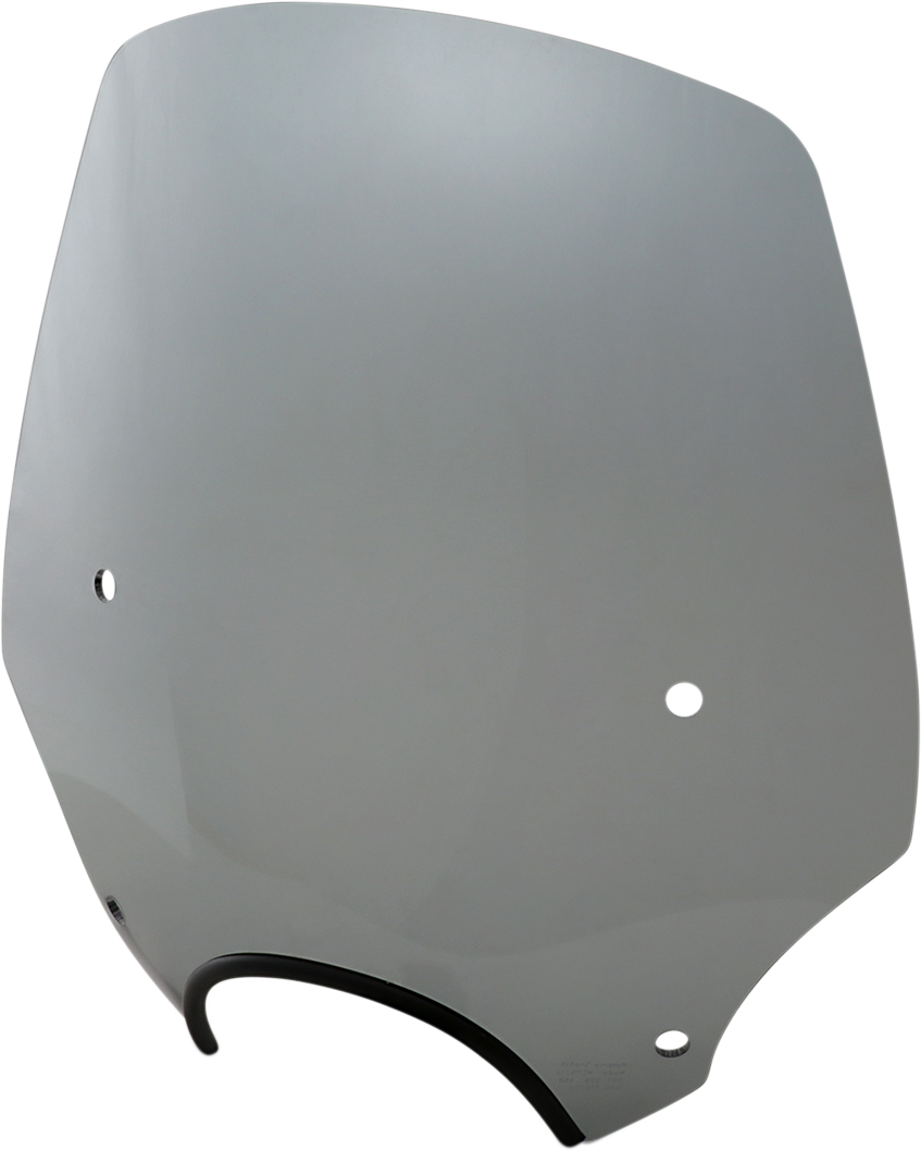 2311-0068- MEMPHIS SHADES El Paso Windshield - 17" - 7" Headlight Cutout - Black Smoke MEP5213