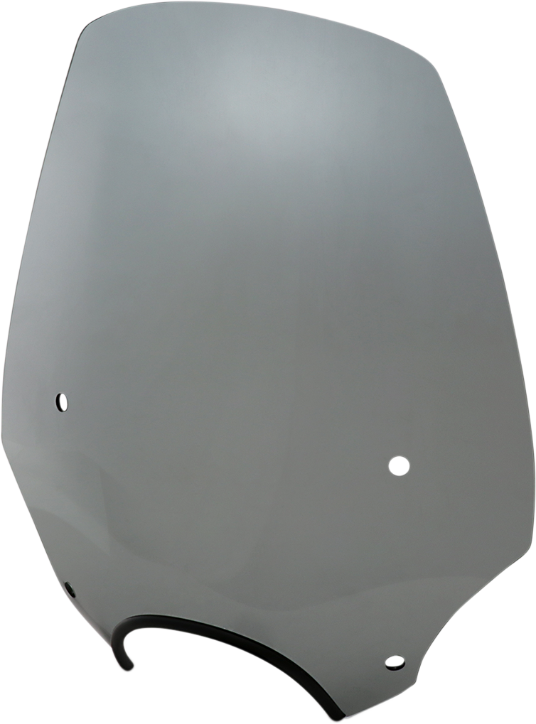 2311-0069- MEMPHIS SHADES El Paso Windshield - 19" - 7" Headlight Cutout - Black Smoke MEP5223