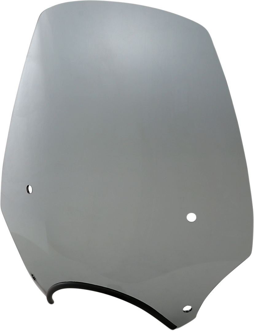 2311-0083- MEMPHIS SHADES El Paso Windshield - 19" - 9" Headlight Cutout - Black Smoke MEP5283