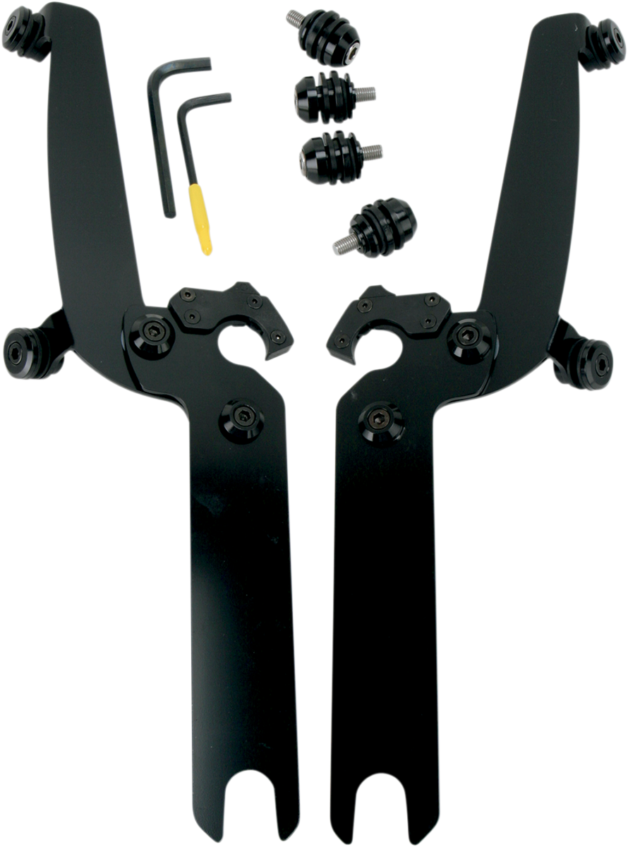 2320-0071- MEMPHIS SHADES Sportshield Trigger-Lock Mounting Kit - Black - Covered MEB8922